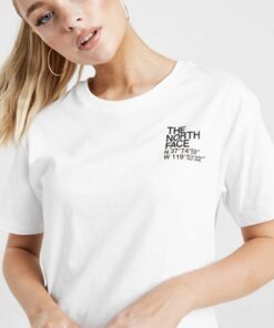 The North Face Coordinates Crop T-Shirts