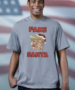 Trump Fake Santa Christmas Shirts