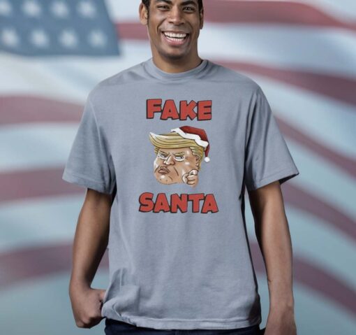 Trump Fake Santa Christmas Shirts