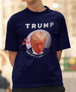 Trump Not Guilty Fulton County Jail Inmate P01135809 Shirt