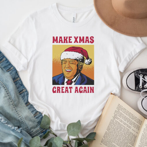 Trump make Christmas great again funny Christmas shirt