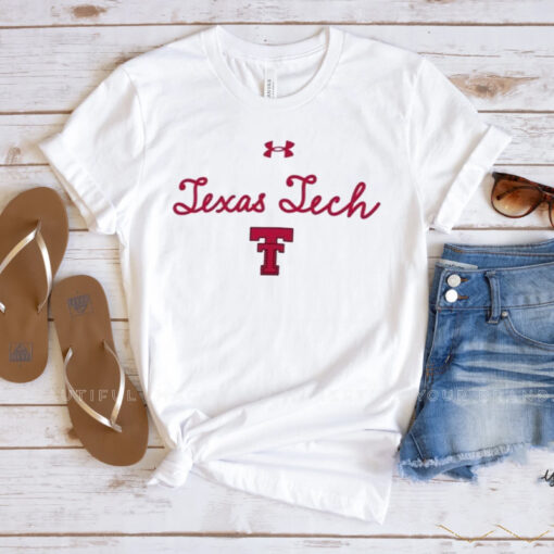 Under Armour Texas Tech Throwback The Script T-Shirts