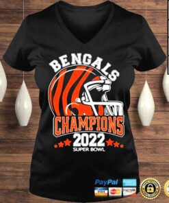 VLadies New Cincinnati Bengals Super Bowl Champion 2022 Tee Shirt