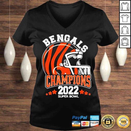 New Cincinnati Bengals Super Bowl Champion 2022 Tee Shirt - Image 2