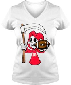 VLadies New kansas city grim reaper shirt