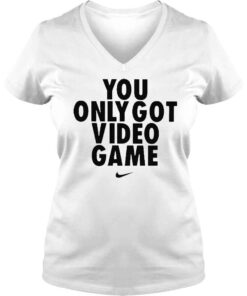 VLadies Nike you only got video game shirt