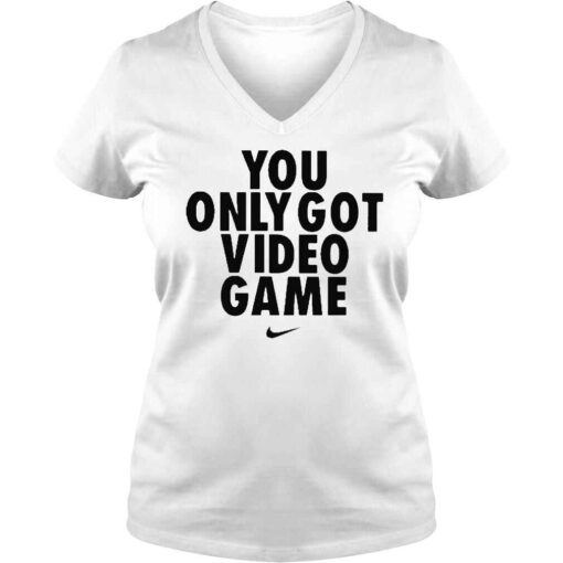 Nike you only got video game shirt - Image 2