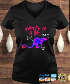 VLadies Noahfinnce Anatomy Of A Rat Shirt