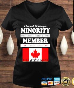 VLadies Proud Fringe Minority Unacceptable Views Member Convoy 2022 Shirt