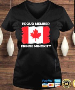 VLadies Proud Member Fringe Minority Canadian Truckers Canada Truck 2022 Shirt