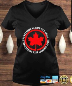 VLadies Proud Member Of A Small Fringe Minority Freedom Convoy 2022 Tee Shirt