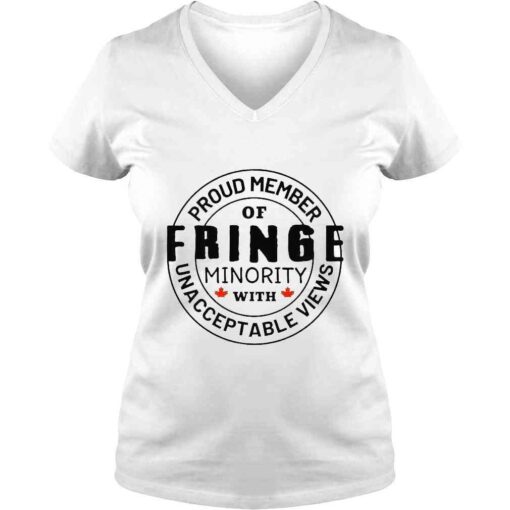 Proud member of Fringe Minority with unacceptable views Badge shirt - Image 2