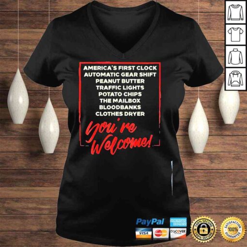 Youre Welcome Black History Month Pride African Inventors Shirt