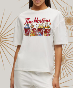 Winnie-The-Pooh Tim Hortons Coffee Shirtt