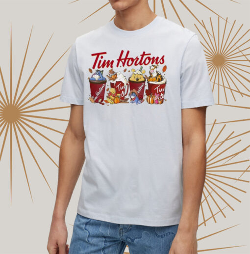 Winnie-The-Pooh Tim Hortons Coffee tShirt