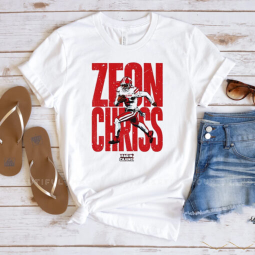 Zeon chriss caricature Louisiana Football T-shirtt