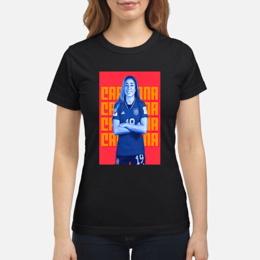 Olga Carmona Footballer Portrait Shirt