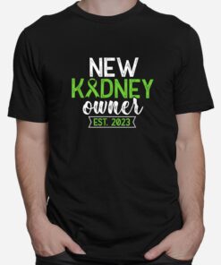 new kidney owner est 2023 funny kidney transplant recovery shirt 1