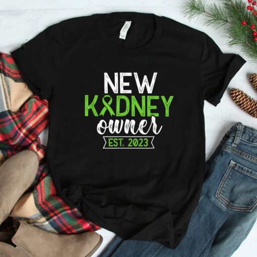 New Kidney Owner Est 2023 Funny Kidney Transplant Recovery Shirt - Image 3