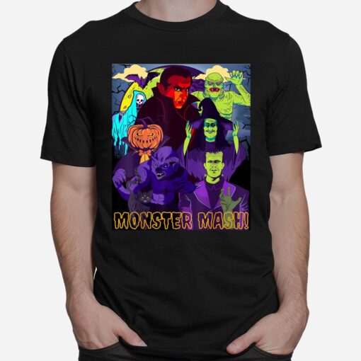 Twear Tee's Monster Mash Halloween Shirt - Image 2