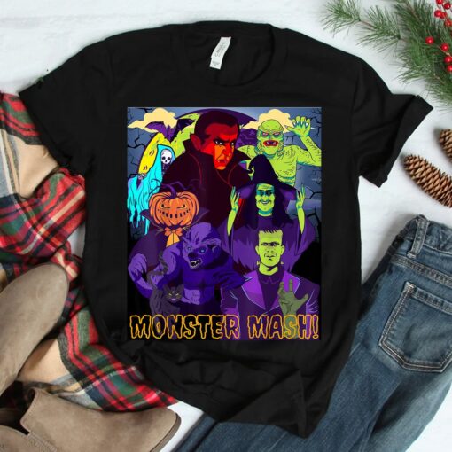 Twear Tee's Monster Mash Halloween Shirt - Image 3