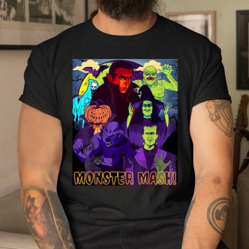 Twear Tee's Monster Mash Halloween Shirt - Image 4