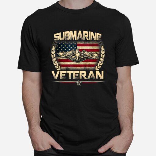 U.s Submarines Veteran Service Shirt - Image 2