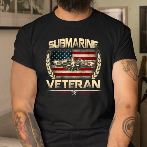 U.s Submarines Veteran Service Shirt - Image 4