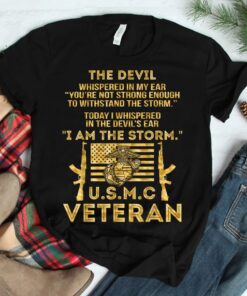 usmc veteran i am the storm shirt 2