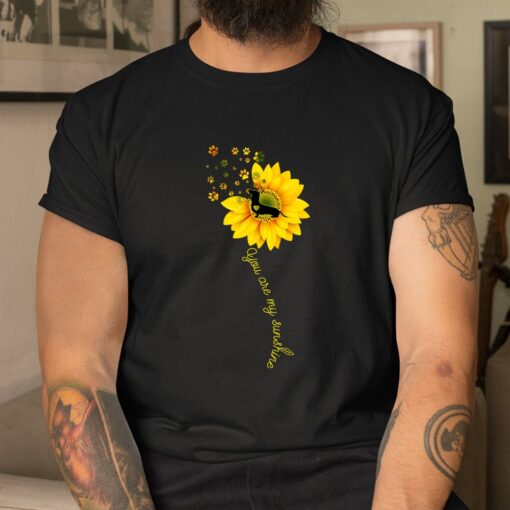 You Are My Sunshine Half Sunflower Dachshund Dog Shirt