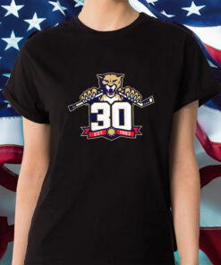 30 Anniversary Florida Panthers Classic Shirts