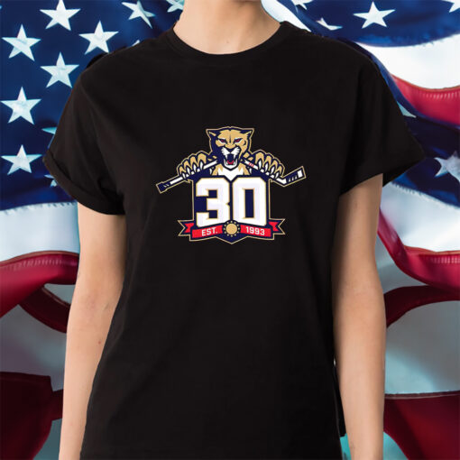 30 Anniversary Florida Panthers Classic Shirts