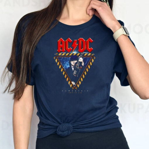 AC DC Power Trip In The Desert Event Longsleeve T-Shirts