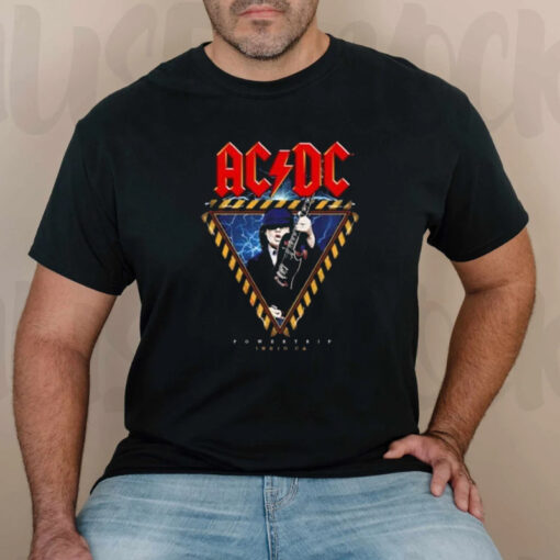 AC DC Power Trip In The Desert Event Longsleeve T-Shirtt