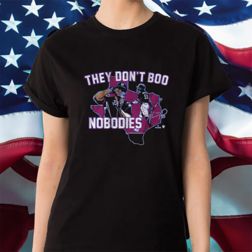 ADOLIS GARCIA THEY DON'T BOO NOBODIES Shirt