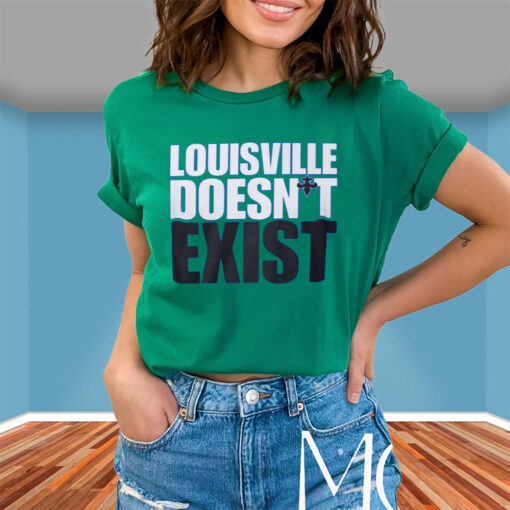 Aaron Bradshaw Louisville Doesn’t Exist TShirt