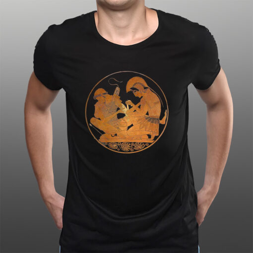 Achilles And Patroclus Kylix Essential T-Shirtt