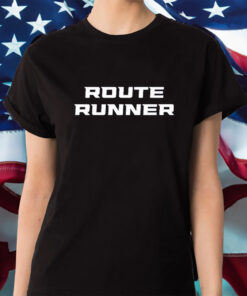 Aj Brown Wearing Route Runner Shirts