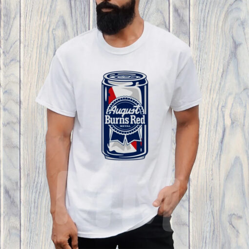 August Burns Red Abr Beer Can White T-Shirt