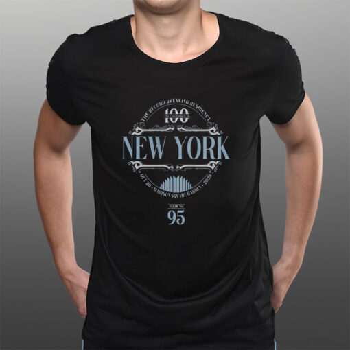 Billy Joel 10-20-23 New York NY MSG Event Indigo Blue T-Shirts