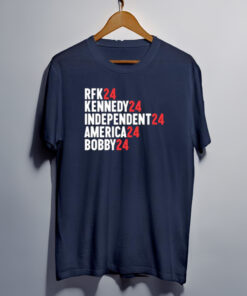 Kennedy24 Black RFK 24 Short Sleeve Crew Shirt