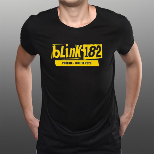 Blink-182 06 14 2023 Footprint Center Phoenix Az T-Shirtt