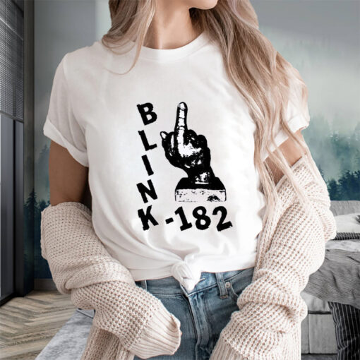 Blink-182 Middle Finger T-Shirts