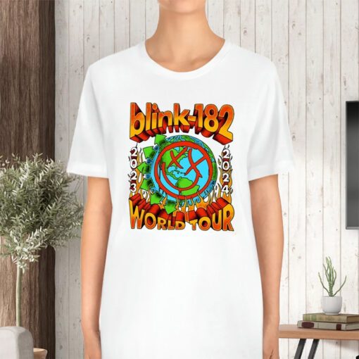 Blink-182 World Tour 2023 2024 TShirt