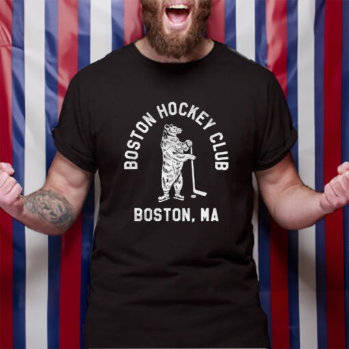 Boston Hockey Club Botton Ma T-Shirt