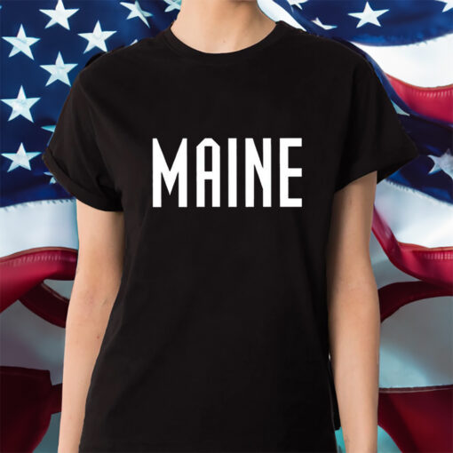 Boston Wearing Maine Warmup Shirt