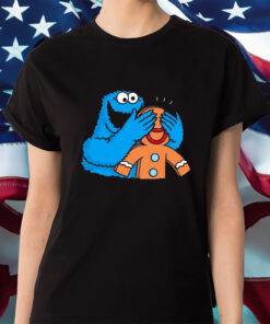 Cookie Monster Blindfold Gingerbread Sunny Shirt