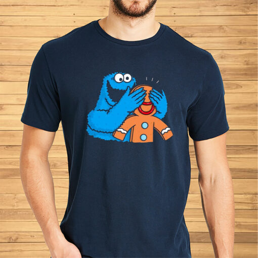 Cookie Monster Blindfold Gingerbread Sunny Shirts