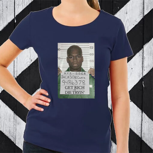 Dababy Mug Shot Get Rich Or Die Tryin T-Shirt