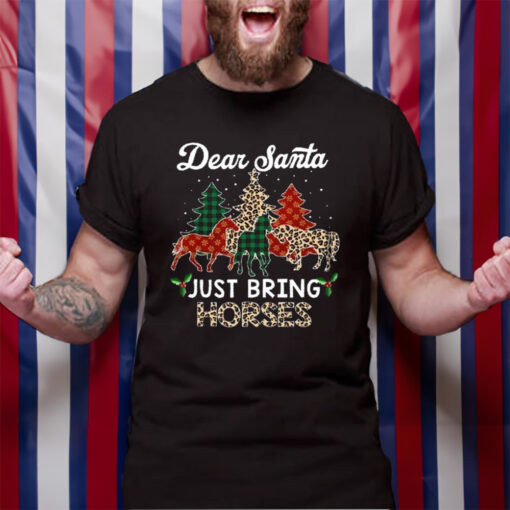 Dear Santa Just Bring Horses Sweat TShirt